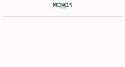 Desktop Screenshot of michaelsnewyork.com